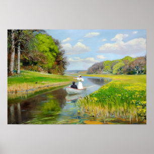 H.A. Brendekilde - Romantische kunst Poster