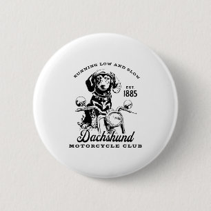 H&h Nieuw Leven Kleding Uni-volwassenen Dachsh Ronde Button 5,7 Cm