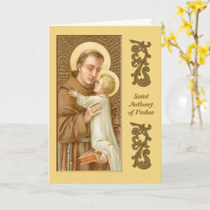 H. Antonius van Padua & het Christuskind (JM 05) Kaart