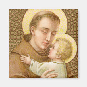 H. Antonius van Padua & het Christuskind (JM 05) Magneet