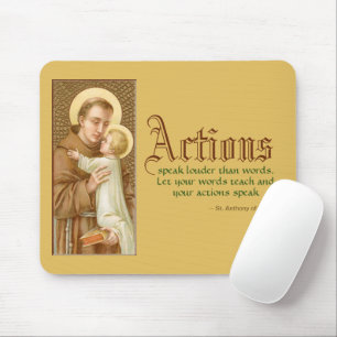 H. Antonius van Padua & het Christuskind (JM 05) Muismat