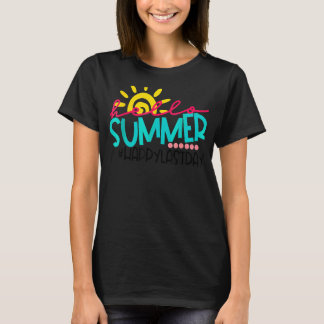 H Appy Laatste Dag van de School Leraar Student Gr T-shirt