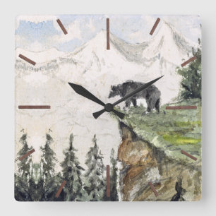 H. Bullock Webster - Beer op Cliff Vierkante Klok