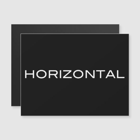 H CARTE MAGNÉTIQUE (Devant / Derrière)