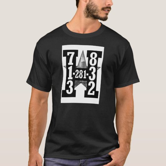 H Code van het stadsgebied T-shirt (Voorkant)