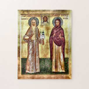 H. Elisabeth de Nieuwe Martelares Orthodoxe Icoon Legpuzzel
