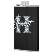 H Faux Diamond Monogram Heupfles (Links)