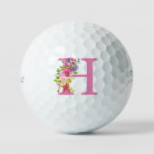 H Floral Golfballen (Voorkant)