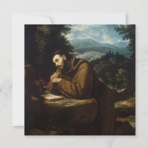 H. Franciscus van Assisi door Cigoli Feestdagenkaart