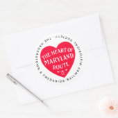 H&FRHS Hart van Maryland Logo sticker (Envelop)