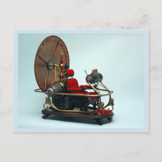 H.G. De tijdmachine verkent Briefkaart