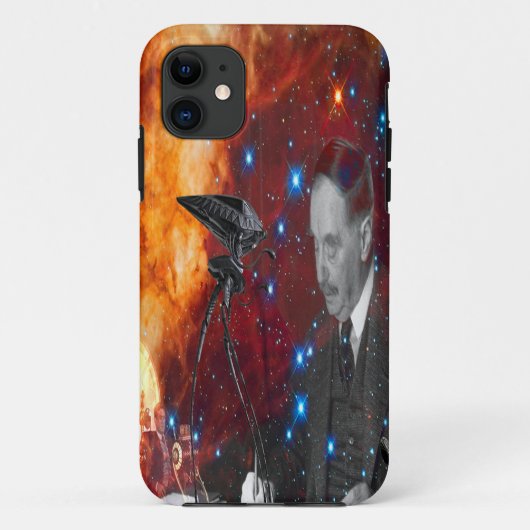 H.G.Wells Sciencefiction Case-Mate iPhone Case (Achterkant)