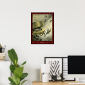 H G Wells War of the Worlds Poster 6 (Bureau à domicile)