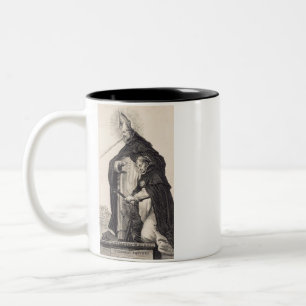 H.H. Albertus de Grote en Thomas van Aquino Fijne  Tweekleurige Koffiemok