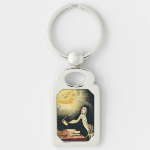 H Heilige Teresa van Avila Mystica van Vuur Kunst Sleutelhanger