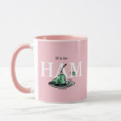 "H hoort bij HAM" | Alfabetontwerp Mok (Links)