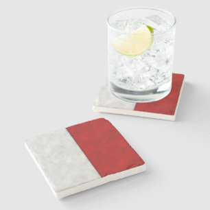 H Hotel Waterverf Nautical Signal Maritime Flag Stenen Onderzetter