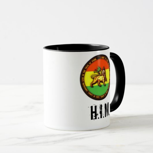 H.I.M. Tasse - noir (Devant droit)