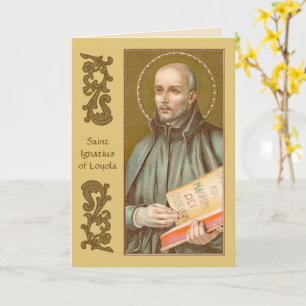 H. Ignatius Loyola (27 juli) Groet Kaart
