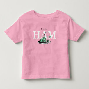 "H is voor HAM" Alfabetontwerp Kinder Shirts