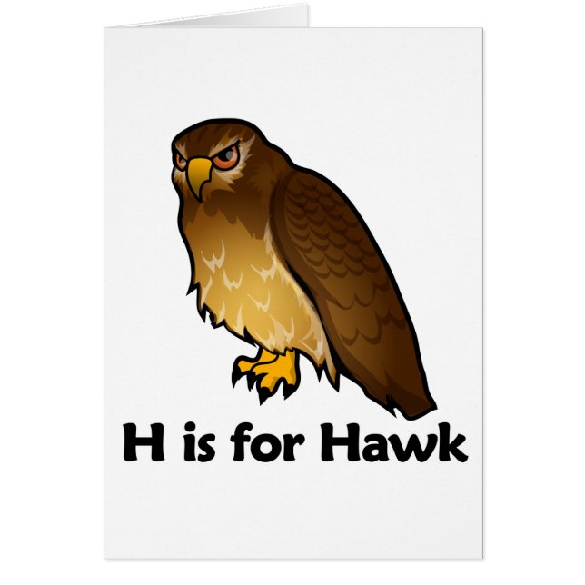 H is voor Hawk (Voorkant)