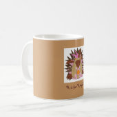 H is voor Hedégel Koffiemok (Voorkant links)