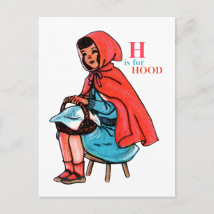 'H' is voor Hood Briefkaart