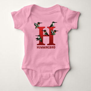 H is voor Hummingbird Romper