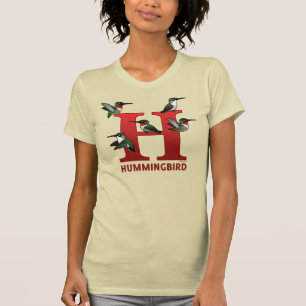 H is voor Hummingbird T-shirt