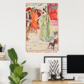 H J Ford illustratie De prinses kiest Poster (Thuiskantoor)