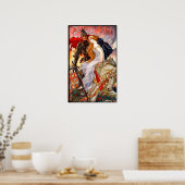 H J Ford  illustratie Poster (Keuken)