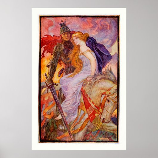 H J Ford  illustratie Poster (Voorkant)