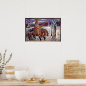 H J Ford  Illustration King Arthur Poster (Keuken)