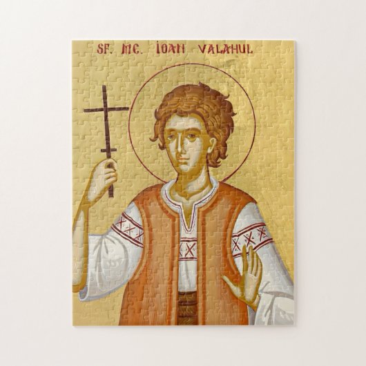 H. Johannes de Wlachijse Orthodoxe Christelijke Ic Legpuzzel (Verticaal)