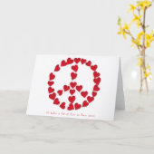 H liefdevrede 1 notecard kaart (Gele Bloem)