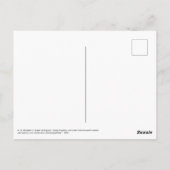 H. M. Elizabeth II, Koningin Briefkaart (Achterkant)