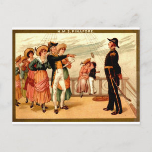 H.M.S. Pinafore Briefkaart