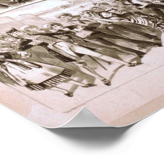 H.M.S. Pinafore theater Poster (Hoek)