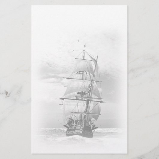 H M S Victory Briefpapier (Voorkant)