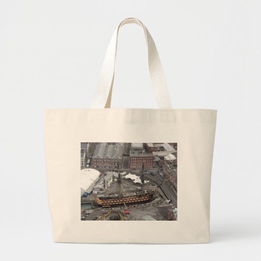 H.M.S. Victory Grote Tote Bag (Voorkant)