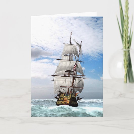 H M S Victory Kaart (Voorkant)