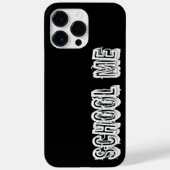 H. Metaal doorschijnend-wit Case-Mate iPhone Case (Achterkant)