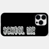 H. Metaal doorschijnend-wit Case-Mate iPhone Case (Achterkant (horizontaal))