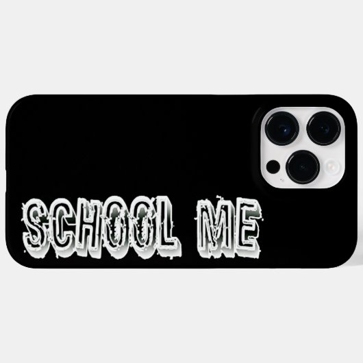 H. Metaal doorschijnend-wit Case-Mate iPhone Case (Achterkant (horizontaal))