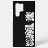 H. Metaal doorschijnend-wit Samsung Galaxy Hoesje (Achterkant)