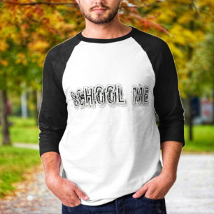 H. Metaal doorschijnend-wit T-shirt
