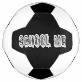 H. Metaal doorschijnend-wit Voetbal (Voorkant)