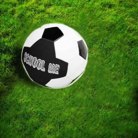 H. Metaal doorschijnend-wit Voetbal