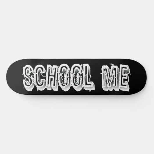 H Metaal Vertaalde Wit Skateboard (Horizontaal)