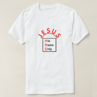 H.N.O. - Zijn naam alleen T-shirt